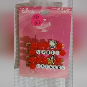 Disney Red and White Hair Accessories Set